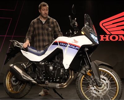 Motosx1000 new Honda Transalp 750 test